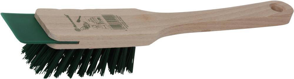 Rasenmäherbürste 31cm m.KunststoffscharberFloraworld