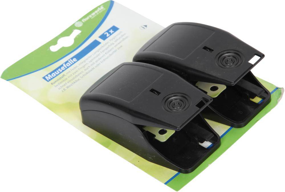 Mausefalle 2er Comfort Kunststoff