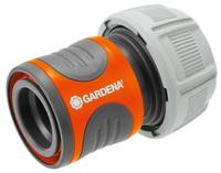 Gardena 18216-50, Schlauchanschluss, 3/4"", Weiblich, Kunststoff, Schwarz, Grau, Orange