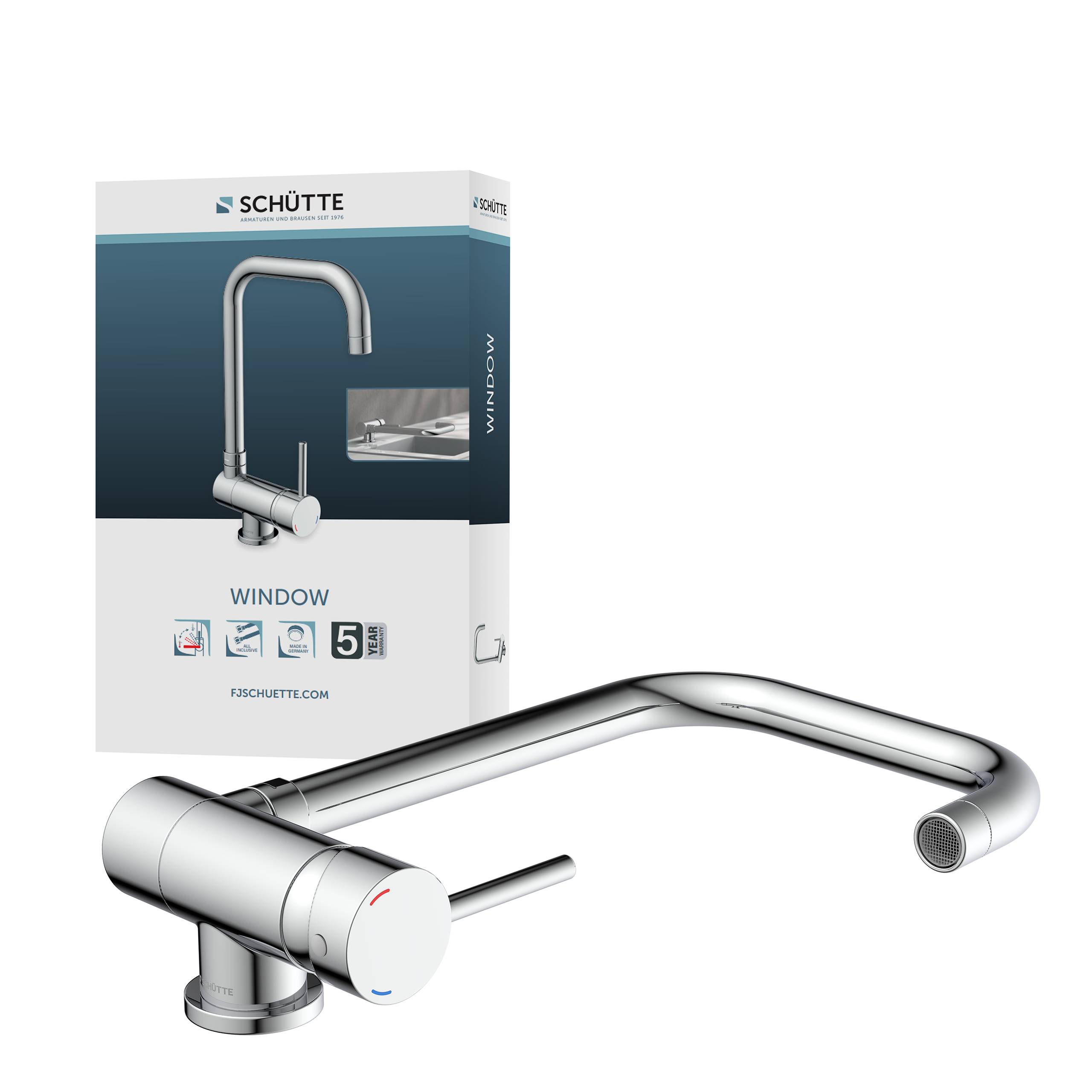 WINDOW Spültischarmatur, Chrom