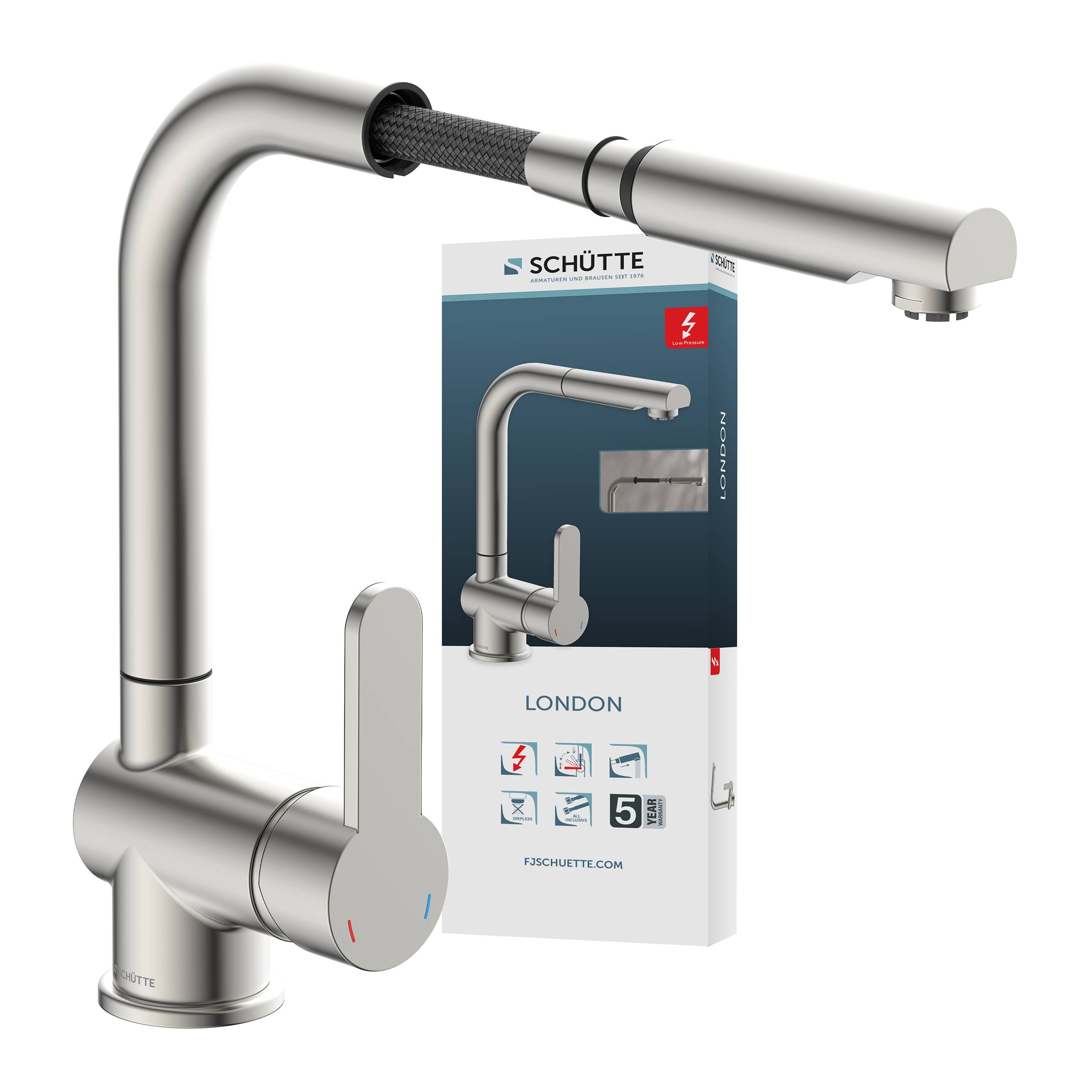 Ein runder, verchromter Duschkopf mit einer Vielzahl gleichmäßig verteilter Wasserdüsen, konzipiert für eine gleichmäßige Wasserverteilung.