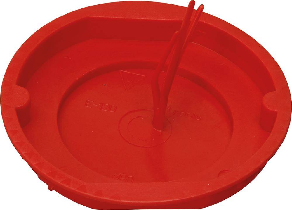 Signaldeckel rot 60mm Ø f. Schalterdosen