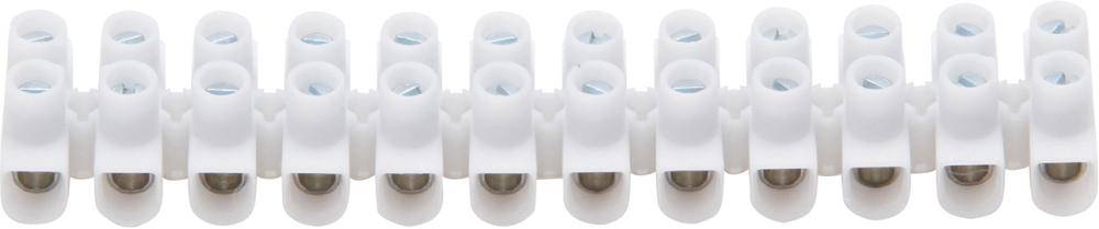 PVC-Lüsterklemmleiste 12p2,5-4 qmm, natur, a2 SB