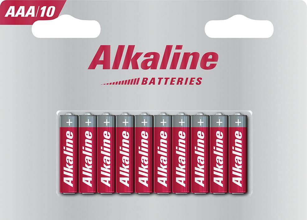 Alkaline Batteries AAA 10er Blister 1st price