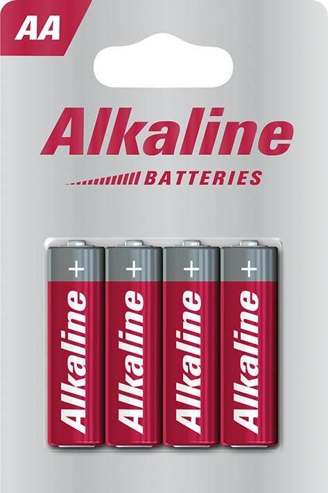 Alkaline Batteries AA 4er Blister 1st price