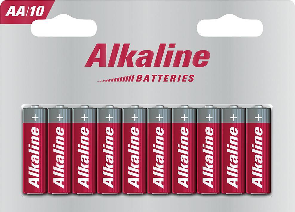 Alkaline Batteries AA 10er Blister 1st price