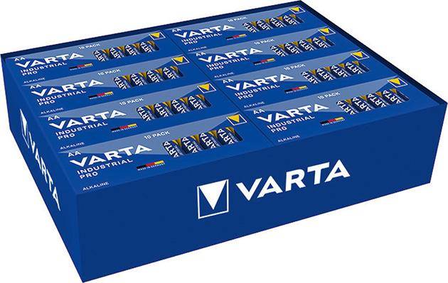 Batterie Industrial Pro AA Karton a 400 Stück VARTA