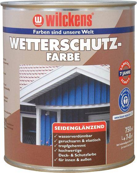 Wetterschutzfarbe 750 ml, anthrazitgrau