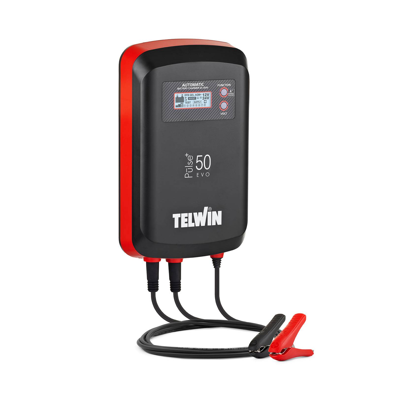 TELWIN PULSE 50 EVO 230V 12V/24V 807611 Multifunktion Batterieladegerät