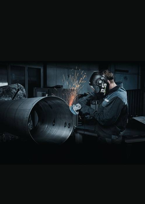 Schweißerschutzhelm Vegaview2.5 schwarz 90x110mm DIN 8-12 Krt.OPTREL