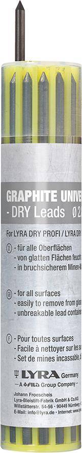 Ersatzminen-Set universalgraphit 2B (12 St.) Lyra