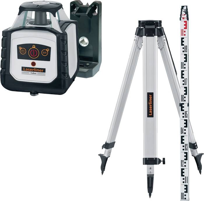 Rotationslaser Cubus 210 S max.200m ± 4Grad LASERLINER