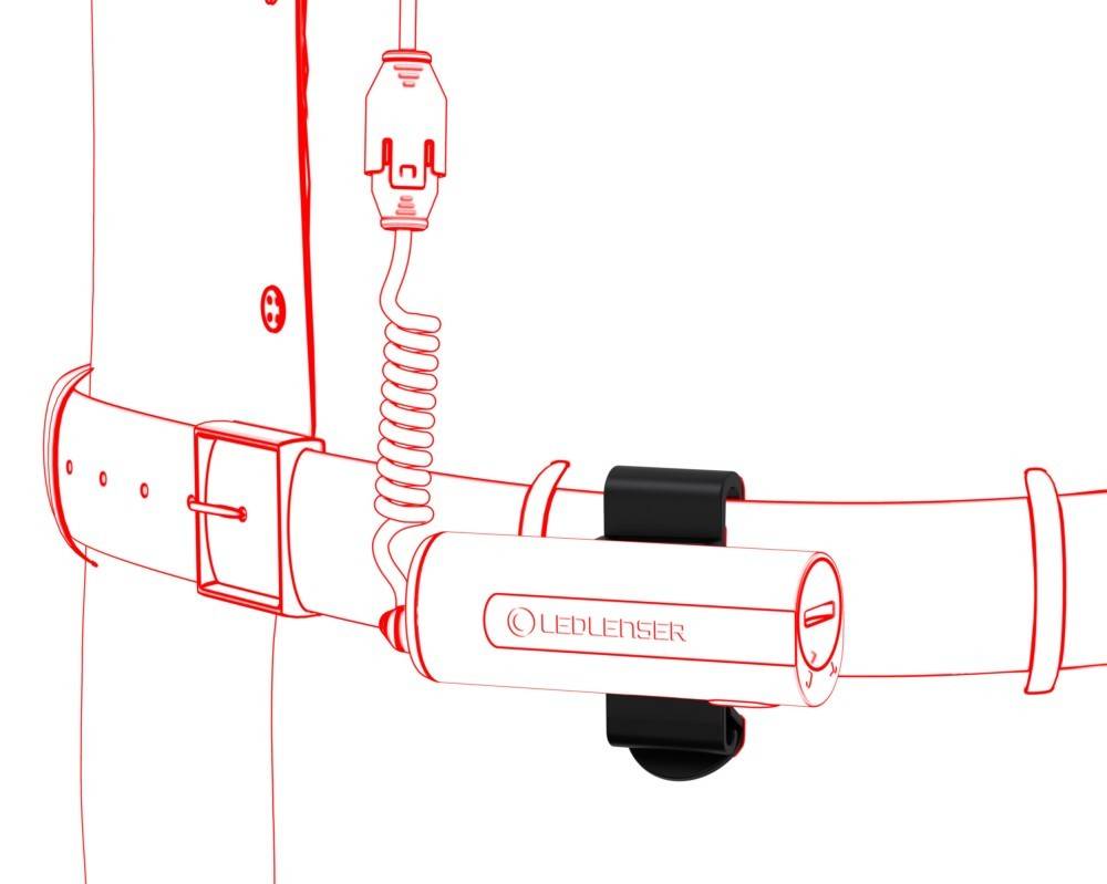 LED LENSER® Gürtelclip 502253