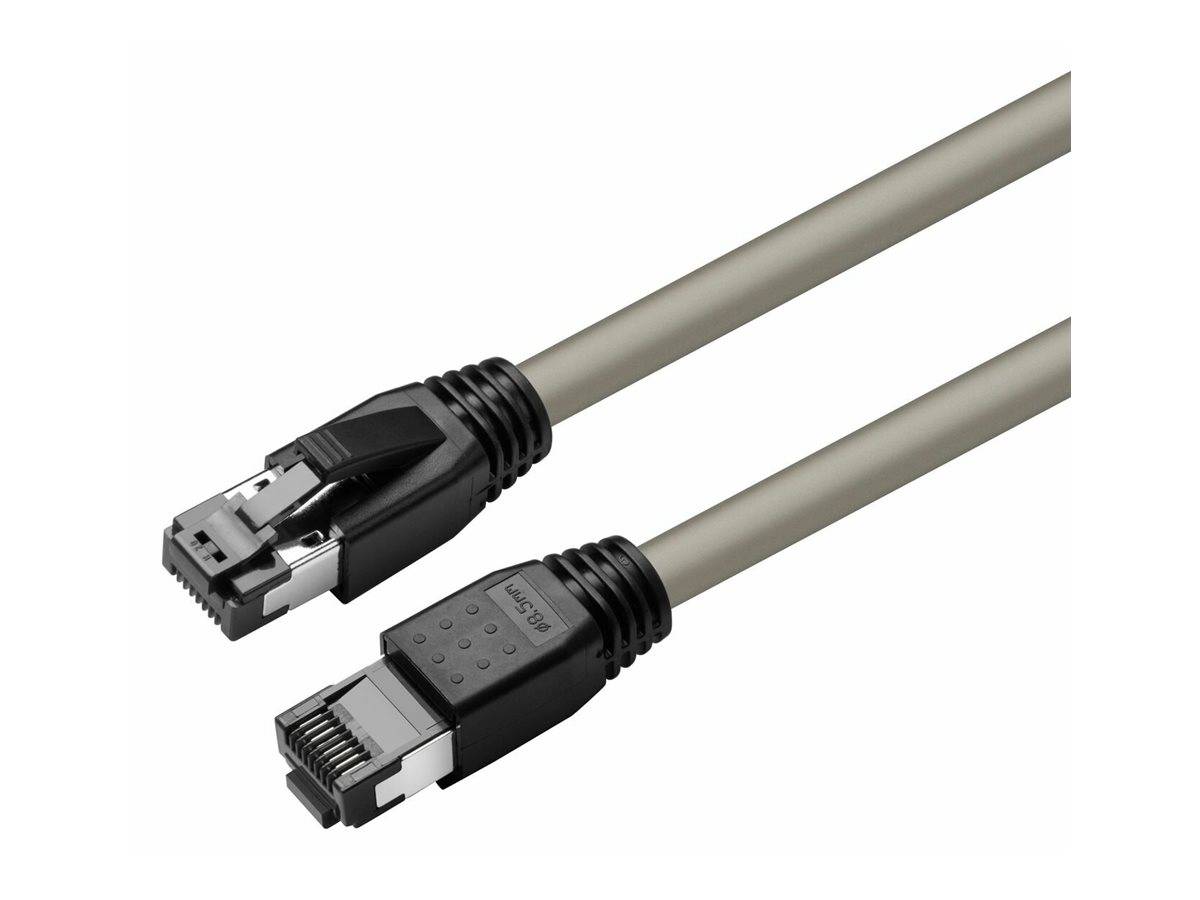 CAT8.1 S/FTP 10m Grau LSZH Geschirmtes Netzwerkkabel AWG