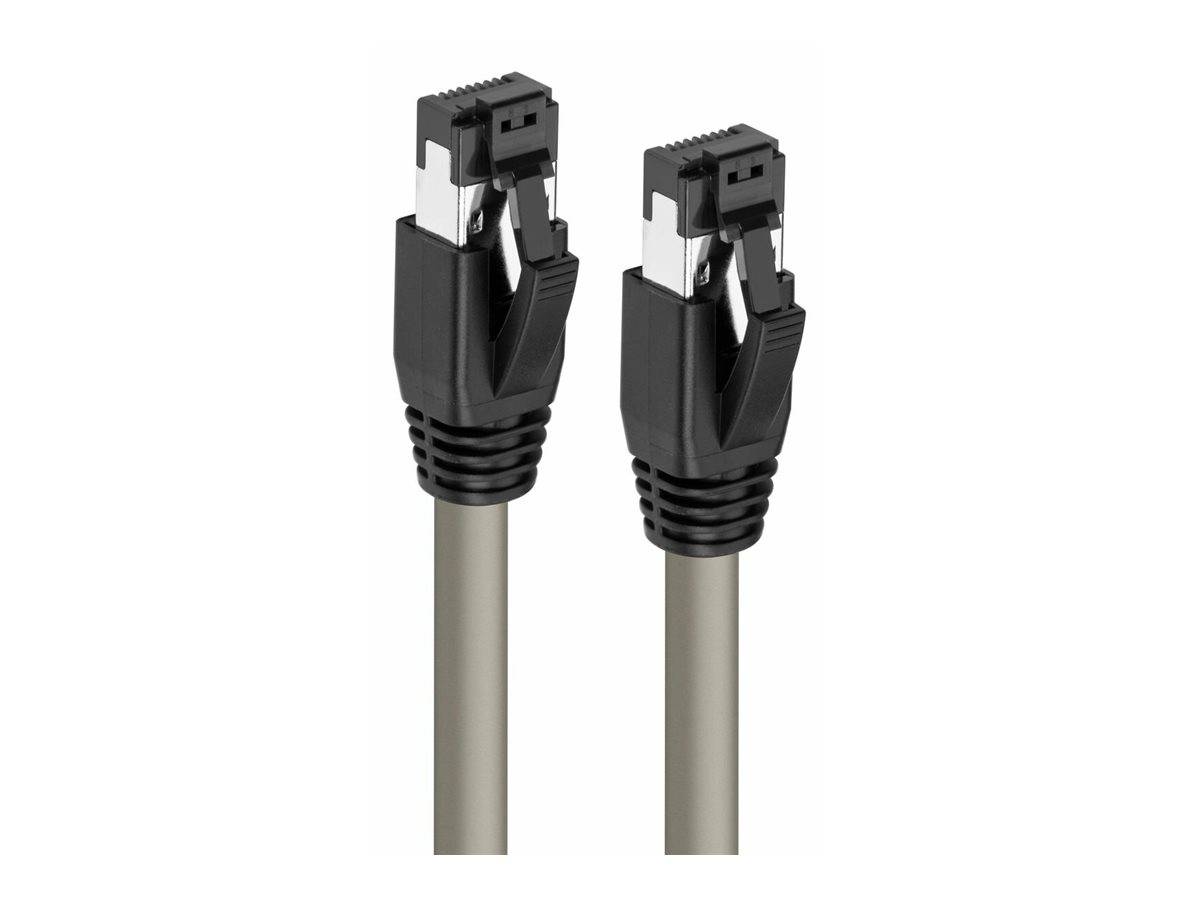 CAT8.1 S/FTP 10m Grau LSZH Geschirmtes Netzwerkkabel AWG