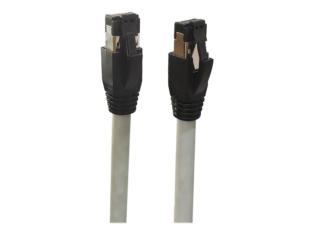 CAT8.1 S/FTP 10m Grau LSZH Geschirmtes Netzwerkkabel AWG