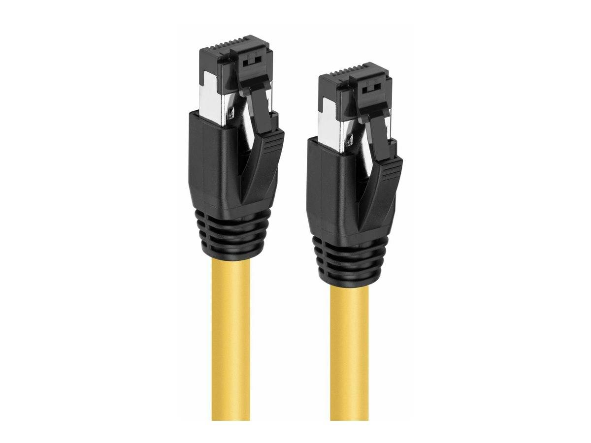 CAT8.1 S/FTP 10m Gelb LSZH Geschirmtes Netzwerkkabel AWG
