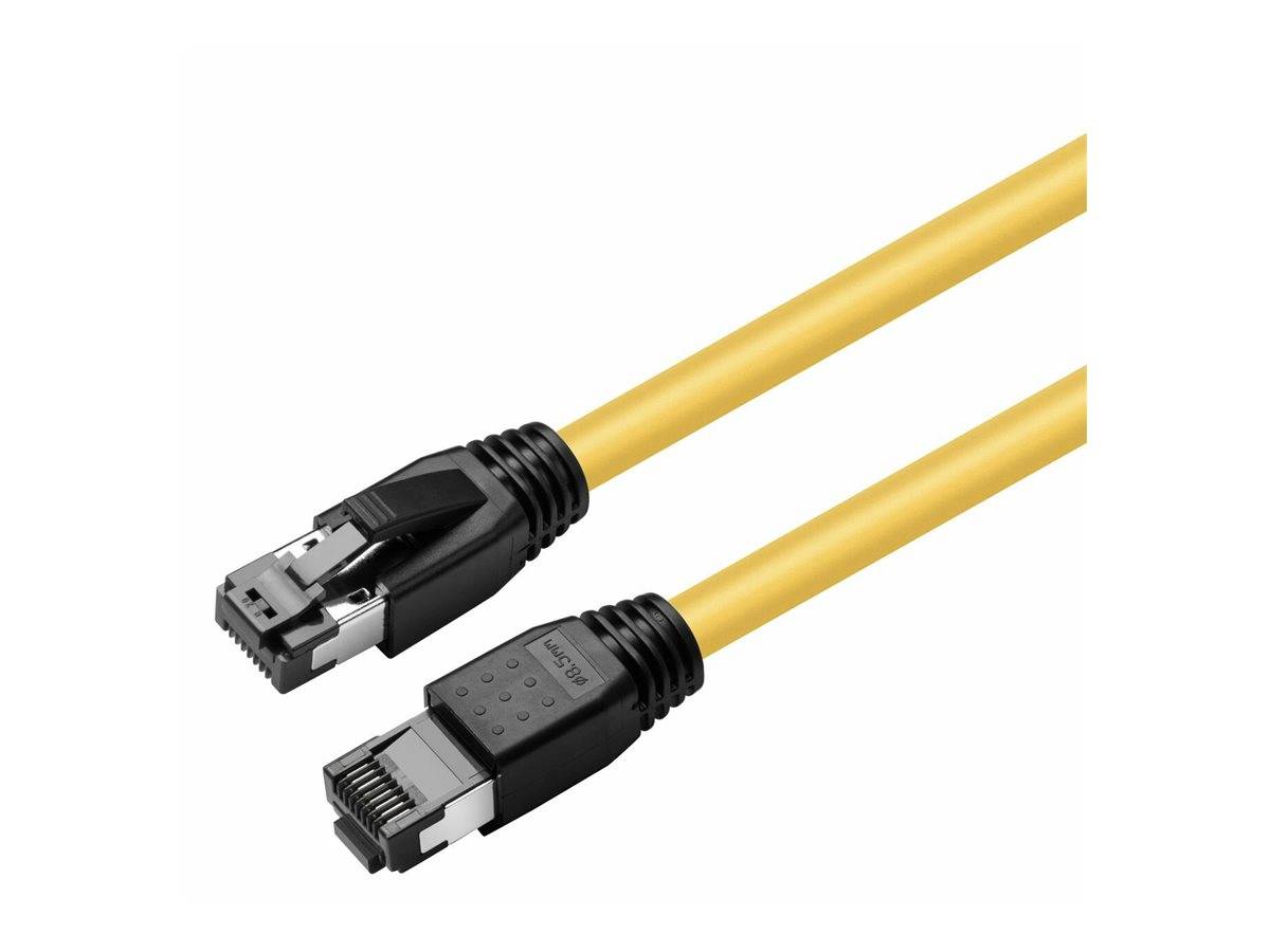 CAT8.1 S/FTP 10m Gelb LSZH Geschirmtes Netzwerkkabel AWG