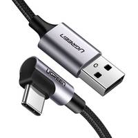 Ugreen 50942, 2 m, USB A, USB C, USB 2.0, Schwarz