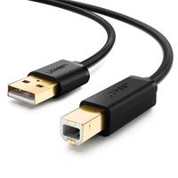 Ugreen 10350, 1,5 m, USB A, USB B, USB 2.0, Schwarz