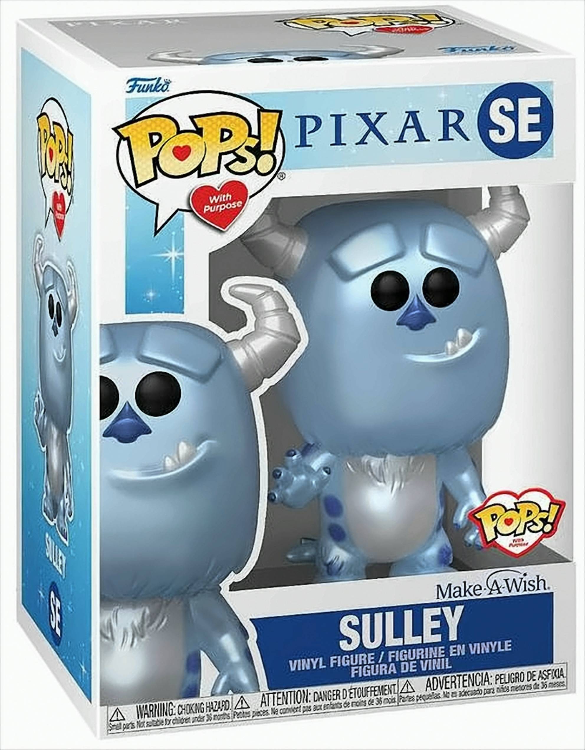 GW04ed Funko POP! Disney: Make a Wish 2022 - Sulley (Metallic) Neu & OVP