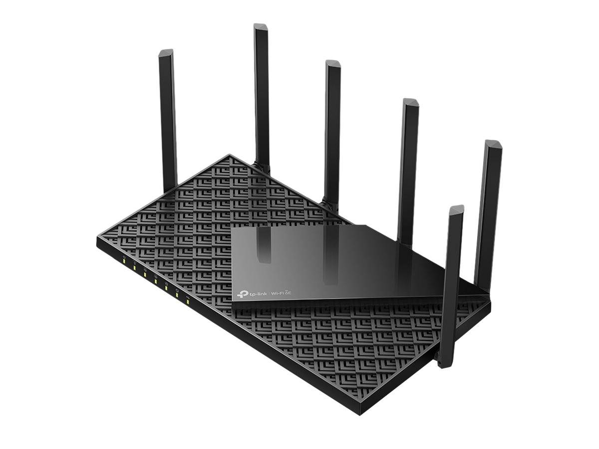 TP-LINK Archer AXE75 V1 - Wireless Router - 4-Port-Switch - 1GbE - Wi-Fi 6E - Wi