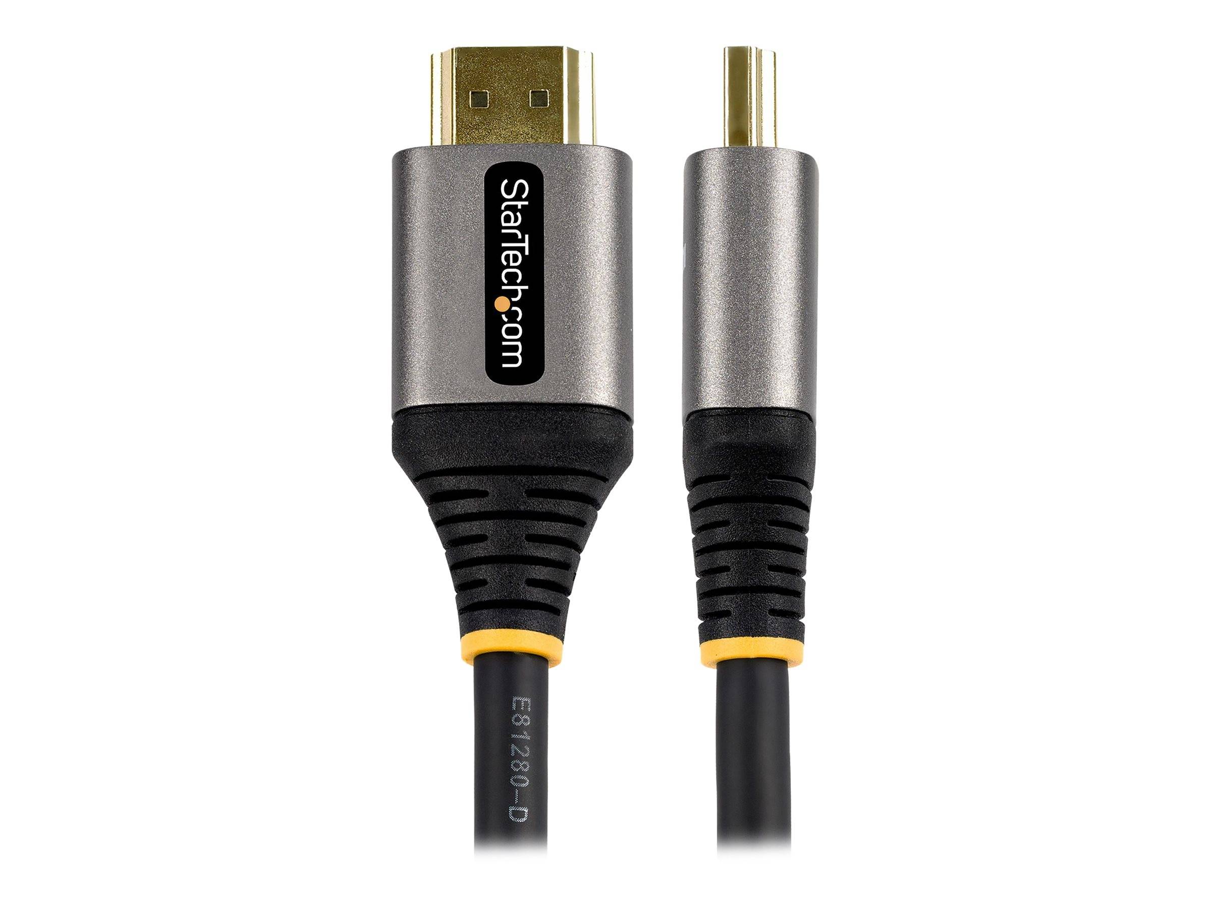 StarTech.com 12ft (4m) HDMI 2.1 Cable, Certified Ultra High Speed HDMI Cable 48Gbps, 8K 60Hz/4K 120Hz HDR10+ eARC, Ultra