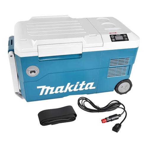 MAKITA CW001GZ01 - Akku-Kühl- und Wärmebox (40V XGT | 12V / 24V KFZ-Adapter | Fassungsvolumen 20L | LED-Display |