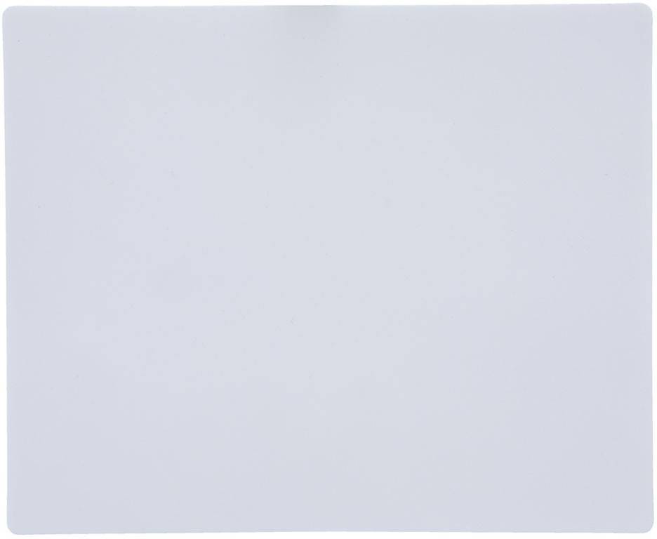 Ein leeres weißes Blatt Papier ohne Text oder Bilder.