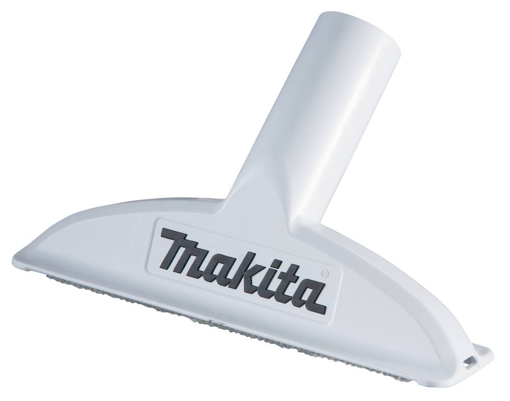 Makita Bodenstaubsaugerbürste mit breitem gebogenem Kopf und abgewinkeltem Anschluss