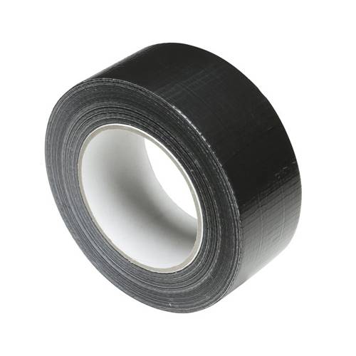 ADAM HALL Gaffa Premium Klebeband (Breite: 50,0mm | Länge: 50,0m) - schwarz