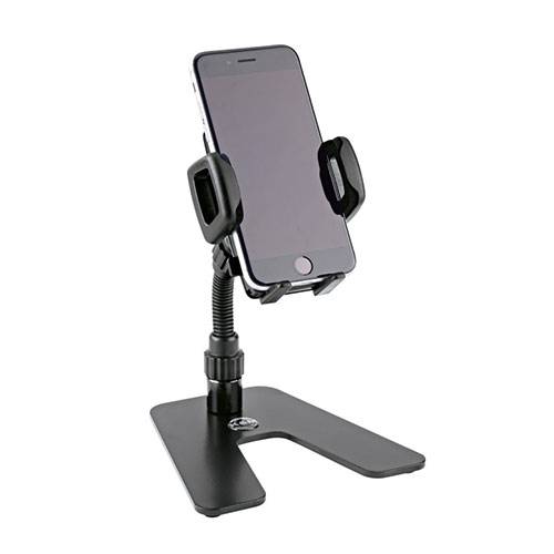 KOENIG & MEYER 19746-000-55 - Smartphone-Tischstativ (Breite 60 - 84mm | Höhe 168mm | flache Stahlplatte)