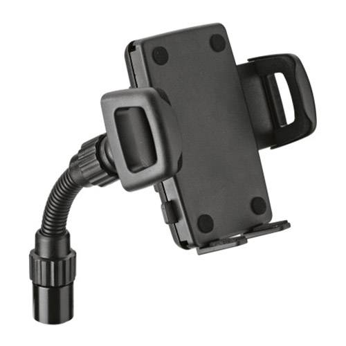 KOENIG & MEYER 19748-300-55 - Smartphone-Halter (Breite 60 - 84mm | 360° drehbar | flexibler Haltearm | 3/8" Gewinde)