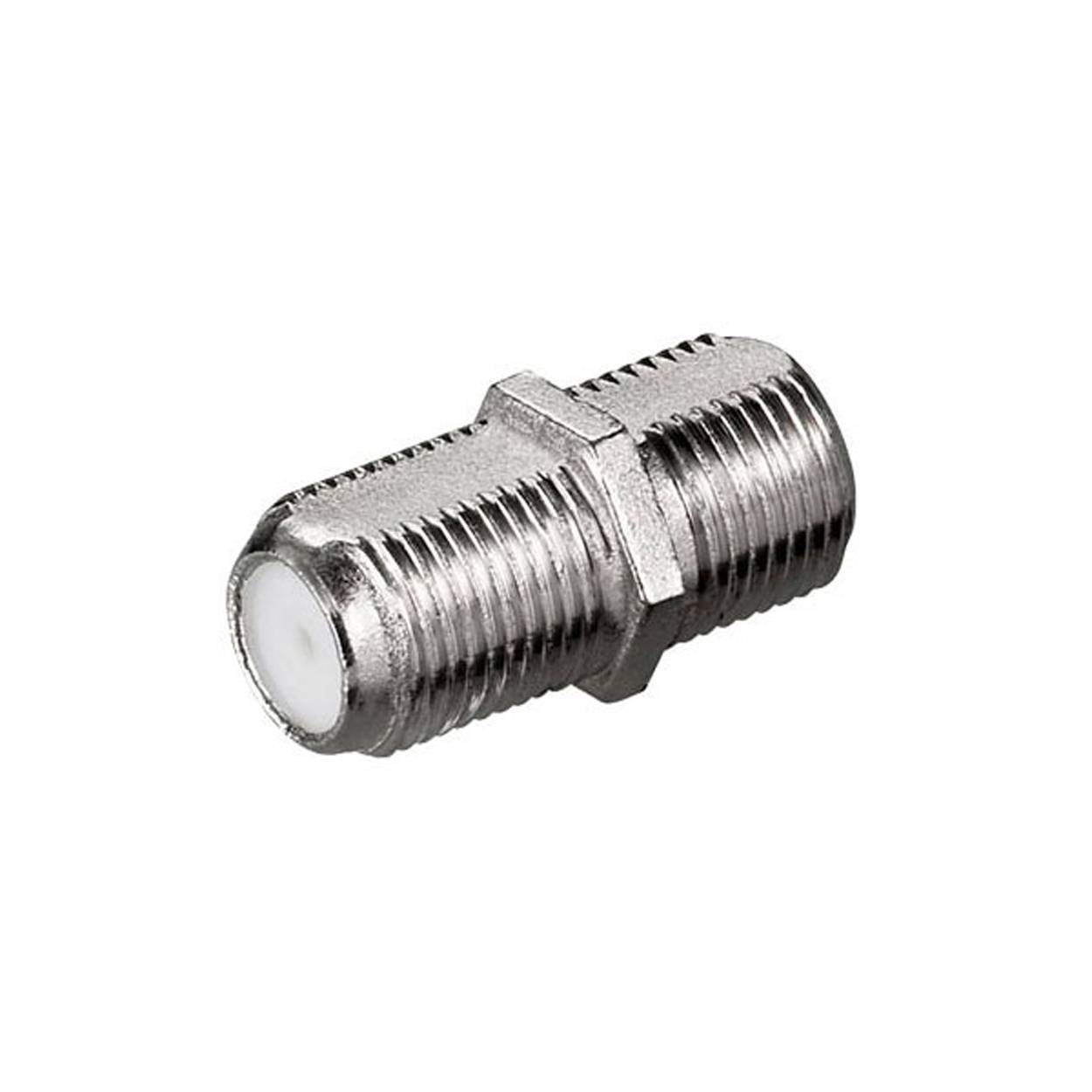 PremiumX 10x F-Stecker 5x F-Verbinder Set 7,5 mm mit Gummidichtring für Koxial Antennenkabel Sat