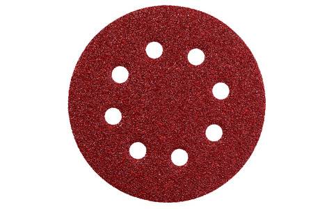 25 Haftschleifblätter, 125 mm, P 120, Serie "professional", für Holz und Metall,