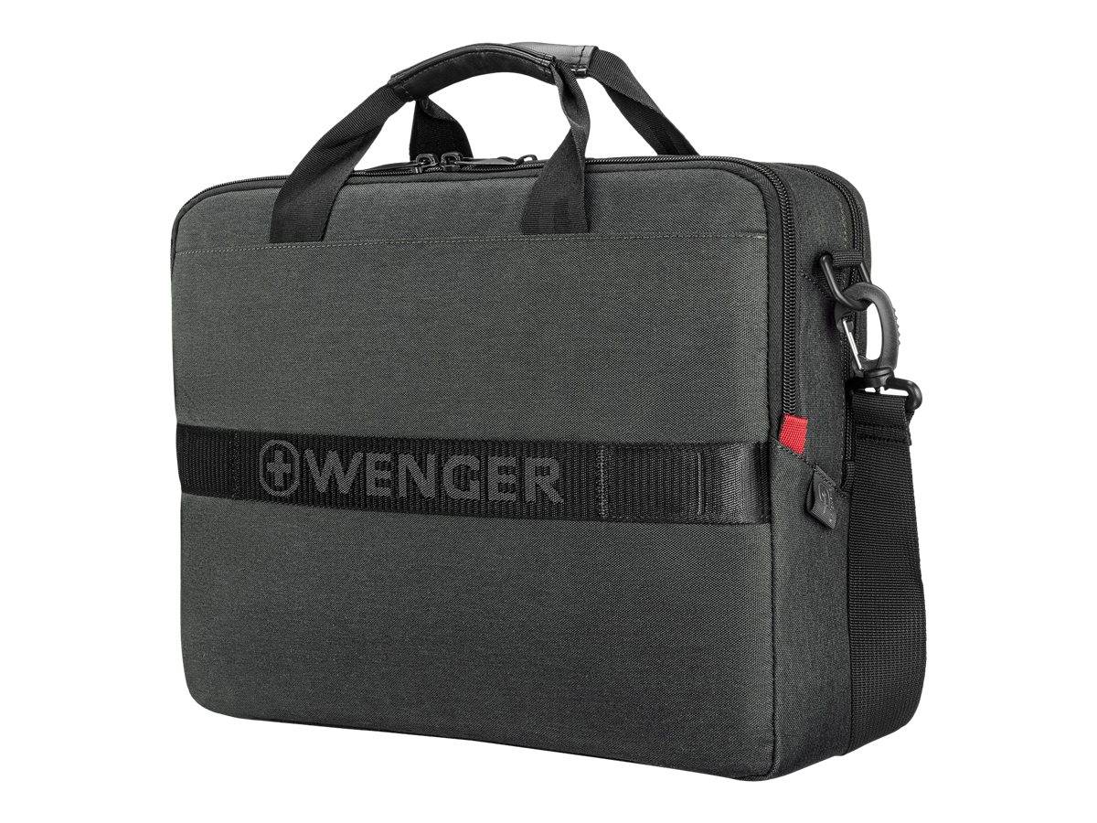 Wenger MX ECO Brief - Notebook-Rucksack - 40.6 cm (16") - Grau - holzkohlefarben
