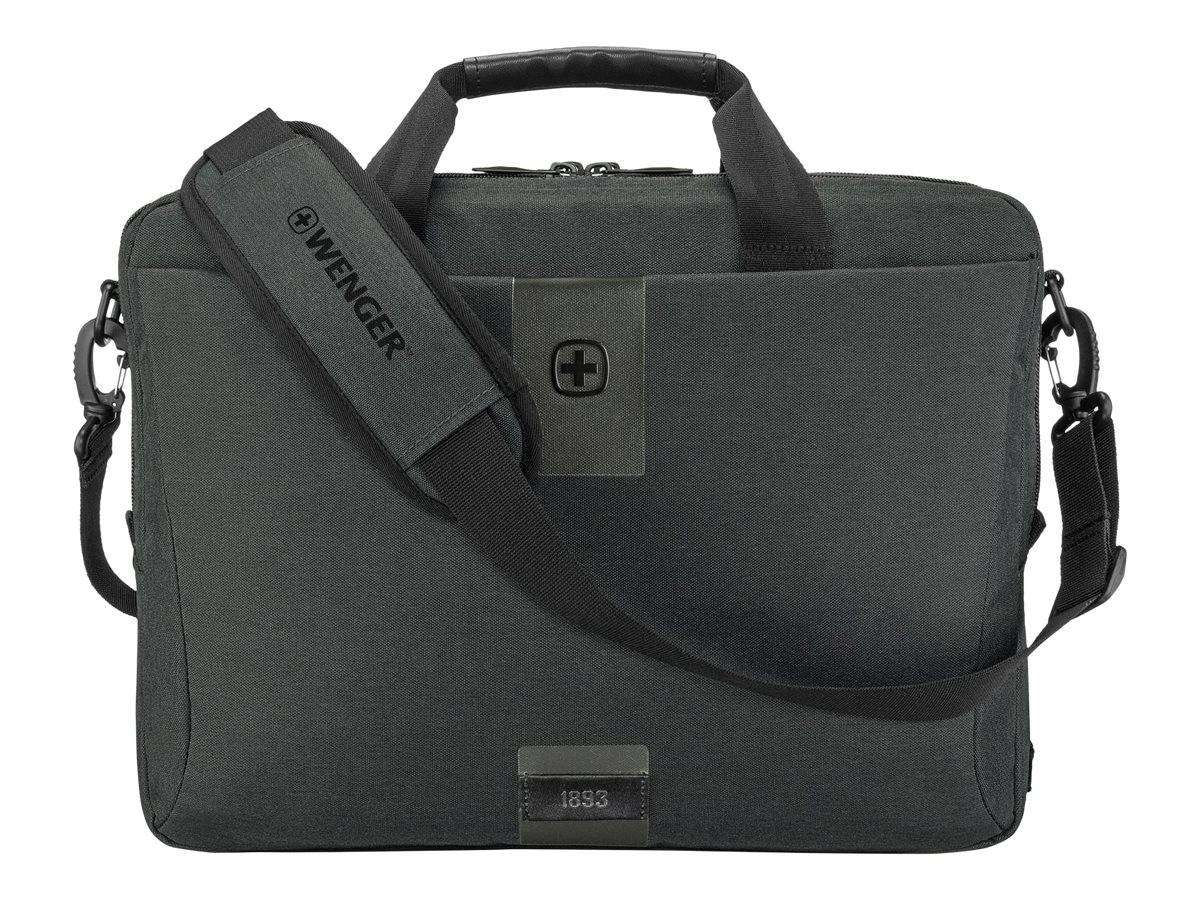 Wenger MX ECO Brief - Notebook-Rucksack - 40.6 cm (16") - Grau - holzkohlefarben