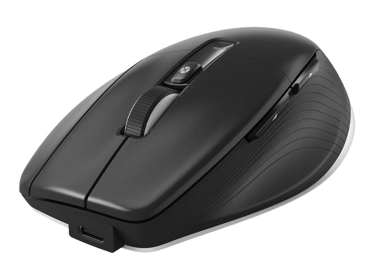 3Dconnexion CadMouse Pro Wireless - Maus - ergonomisch - 7 Tasten - kabellos - Bluetooth, 2.4 GHz - kabelloser Empfänger