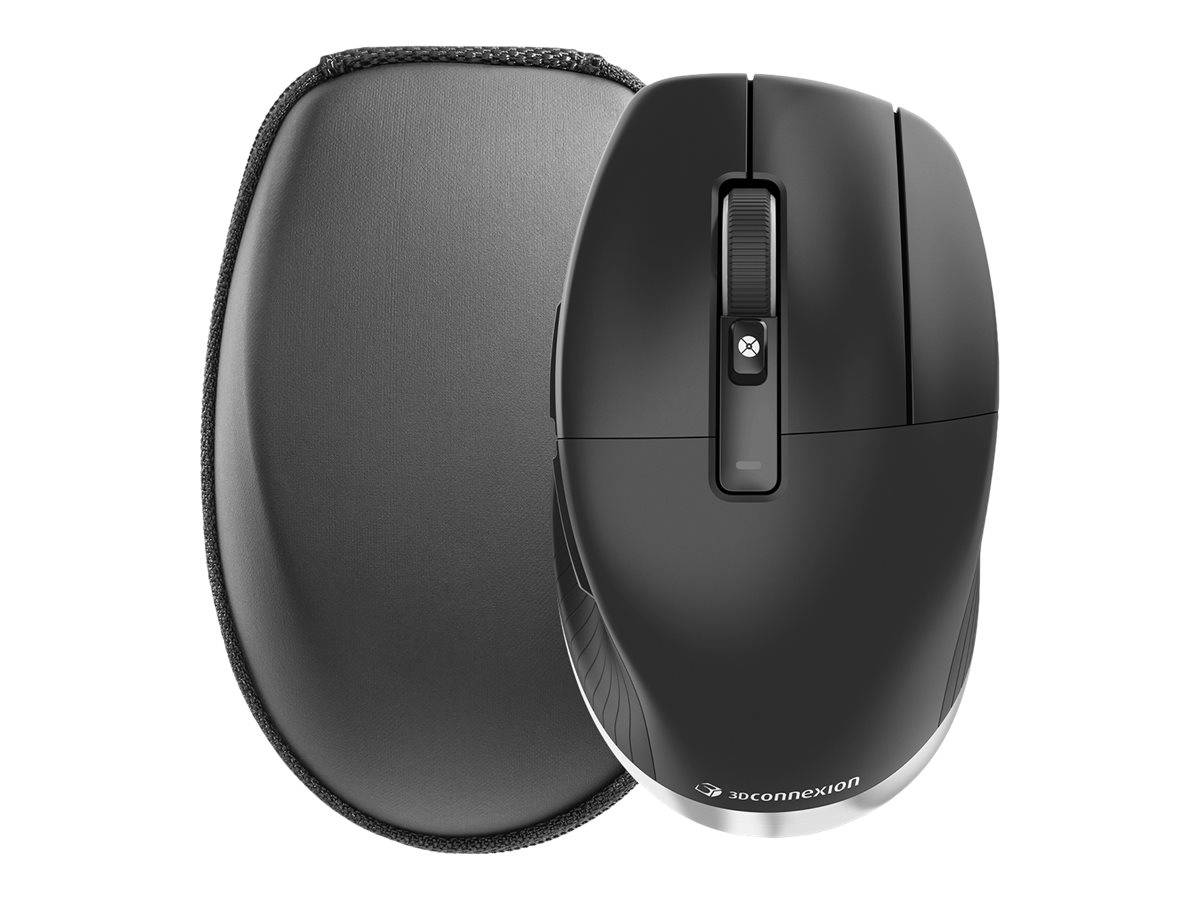 3Dconnexion CadMouse Pro Wireless - Maus - ergonomisch - 7 Tasten - kabellos - Bluetooth, 2.4 GHz - kabelloser Empfänger