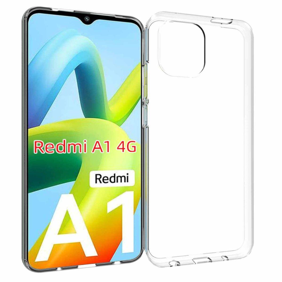 Für Xiaomi Redmi A2 / A1 Silikoncase TPU Schutz Transparent Handy Tasche Hülle Cover Etui Zubehör Neu