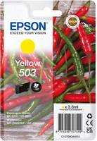 Epson 503 - 3.3 ml - Gelb - original - Blister mit RF- / akustischem Alarmsignal