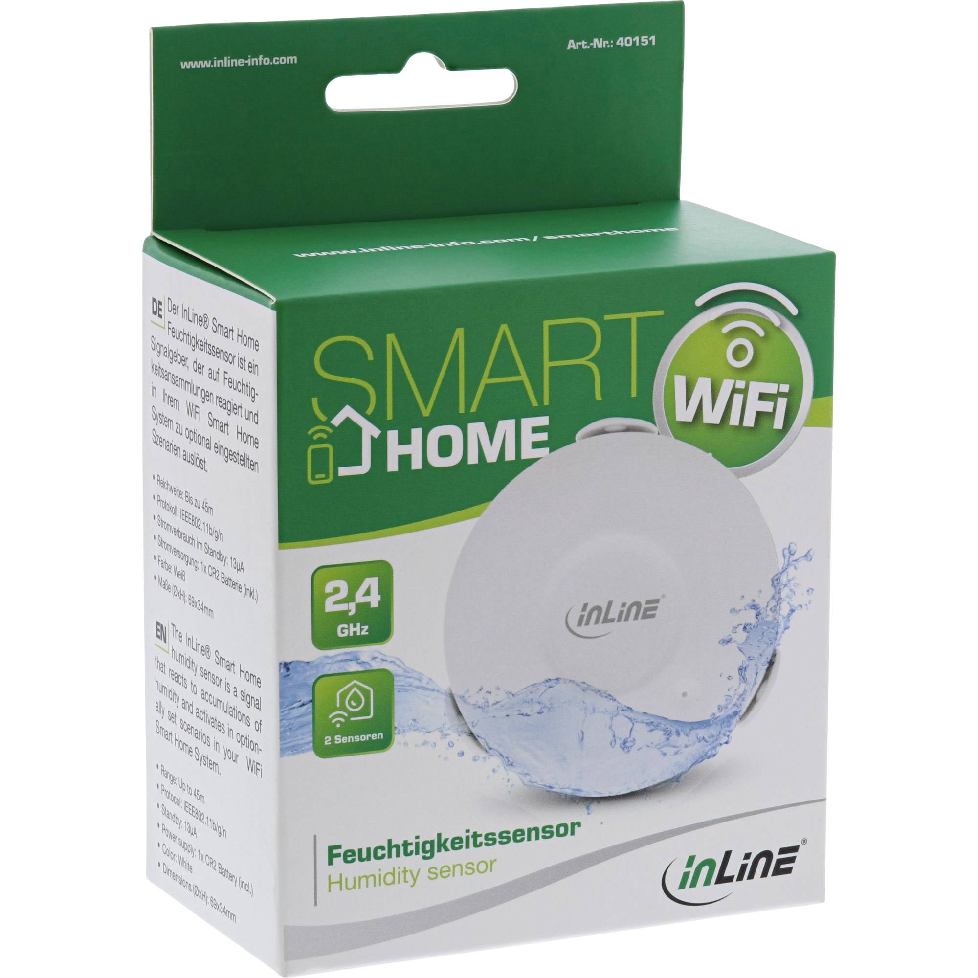 INLINE - SmartHome Feuchtigkeitssensor