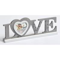 Walther Design YF199D, Holz, Grau, Einzelbilderrahmen, 9 x 9 cm, Porträt, 330 mm