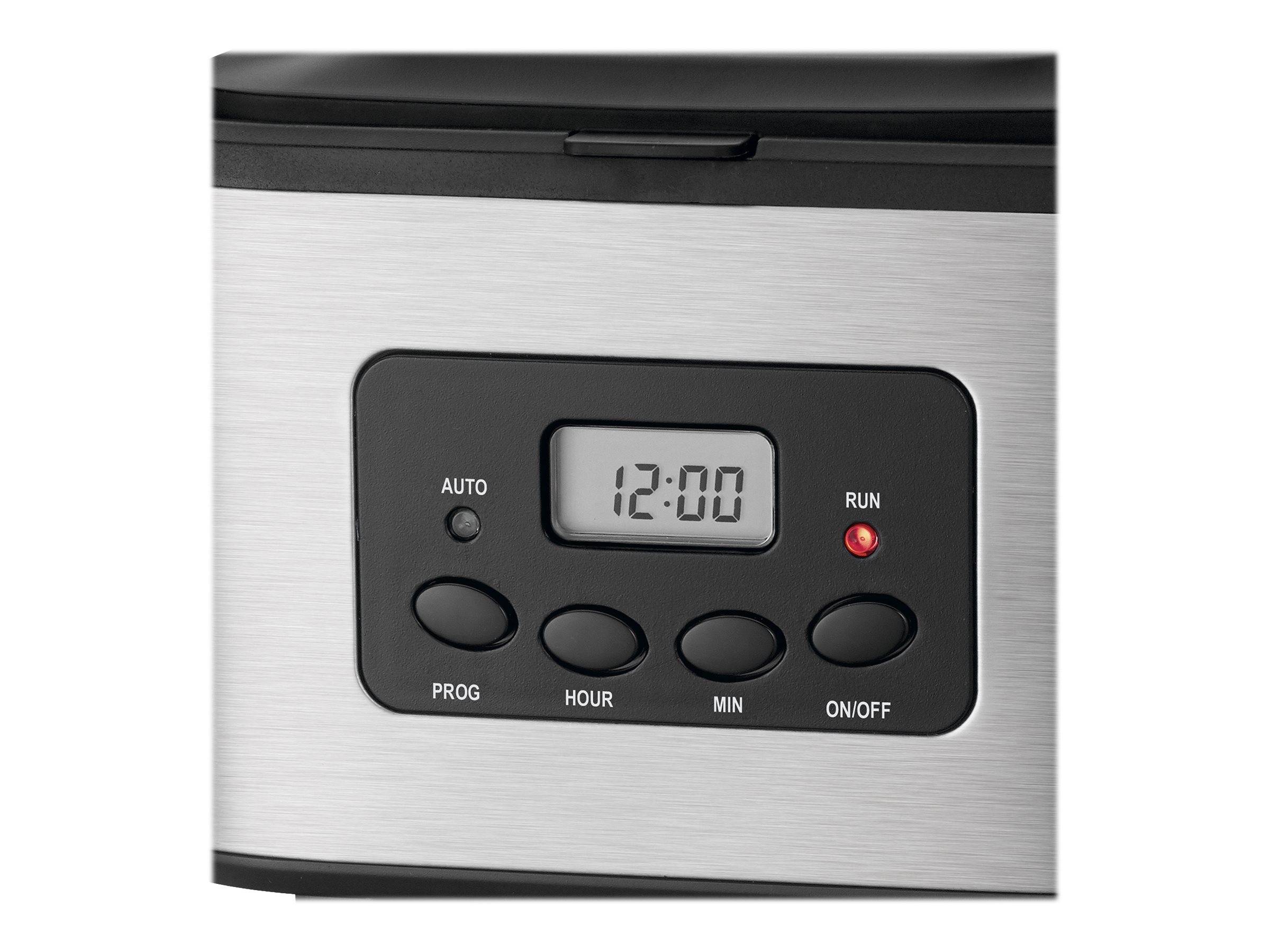 Clatronic KA 3642 - Kaffeemaschine - 14 Tassen12-14 - 24 h LCD - 230 V - 50 Hz -