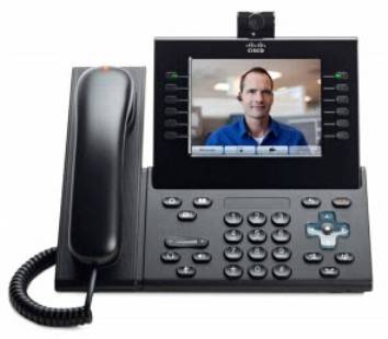 Cisco Unified IP Phone 9971 Slimline - IP-Videotelefon - IEEE 802.11b/g/a (Wi-Fi)