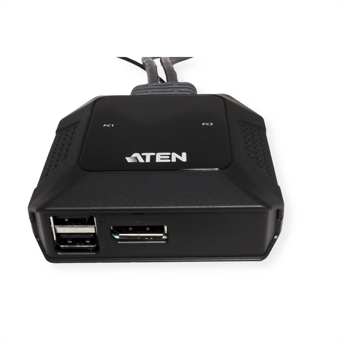 ATEN US3312 2-Port USB-C 4K DisplayPort KVM Switch