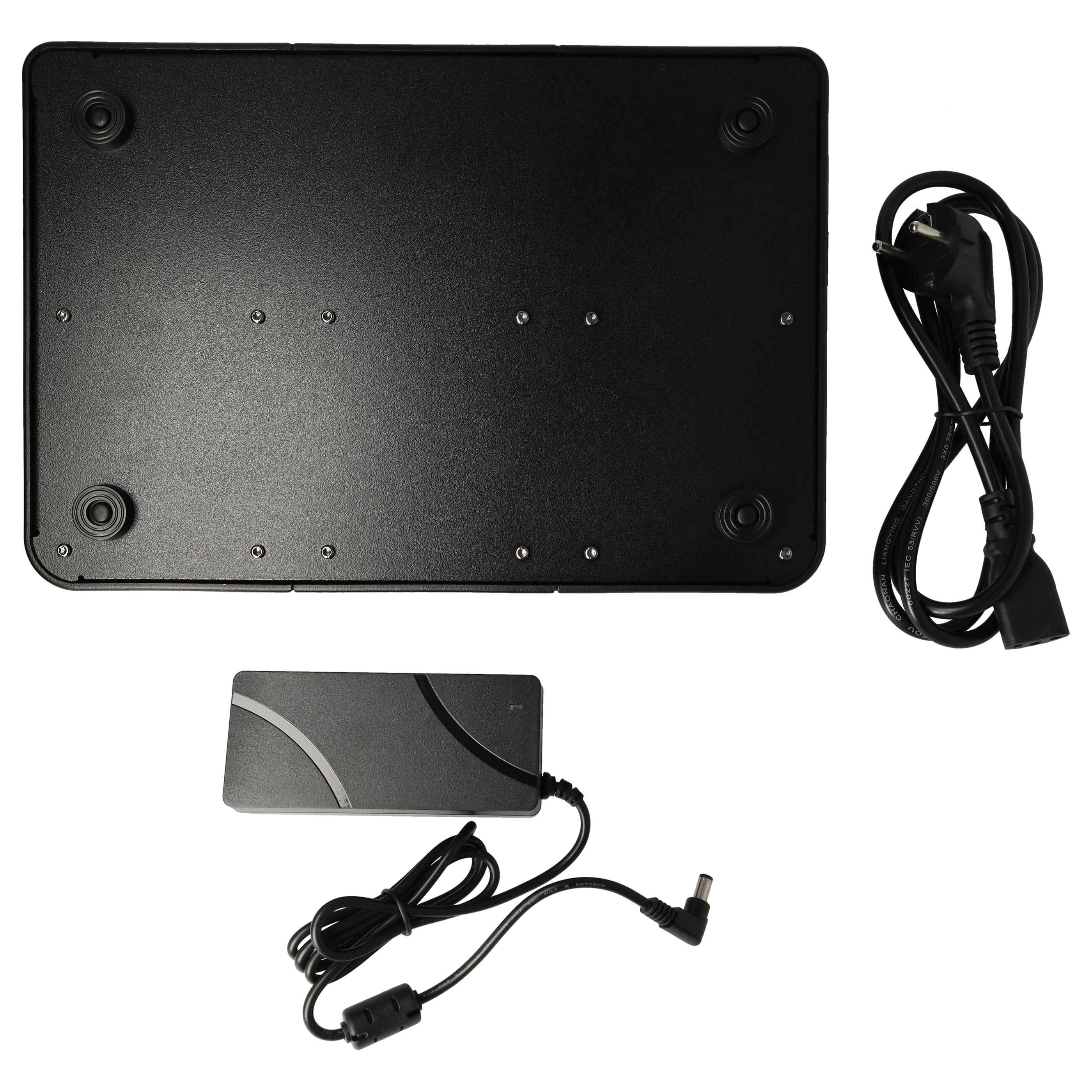 vhbw 6-fach Ladegerät kompatibel mit Motorola P8668, P8620, P8608, P8660 Funkgerät-Akkus - Ladestation + Netzteil