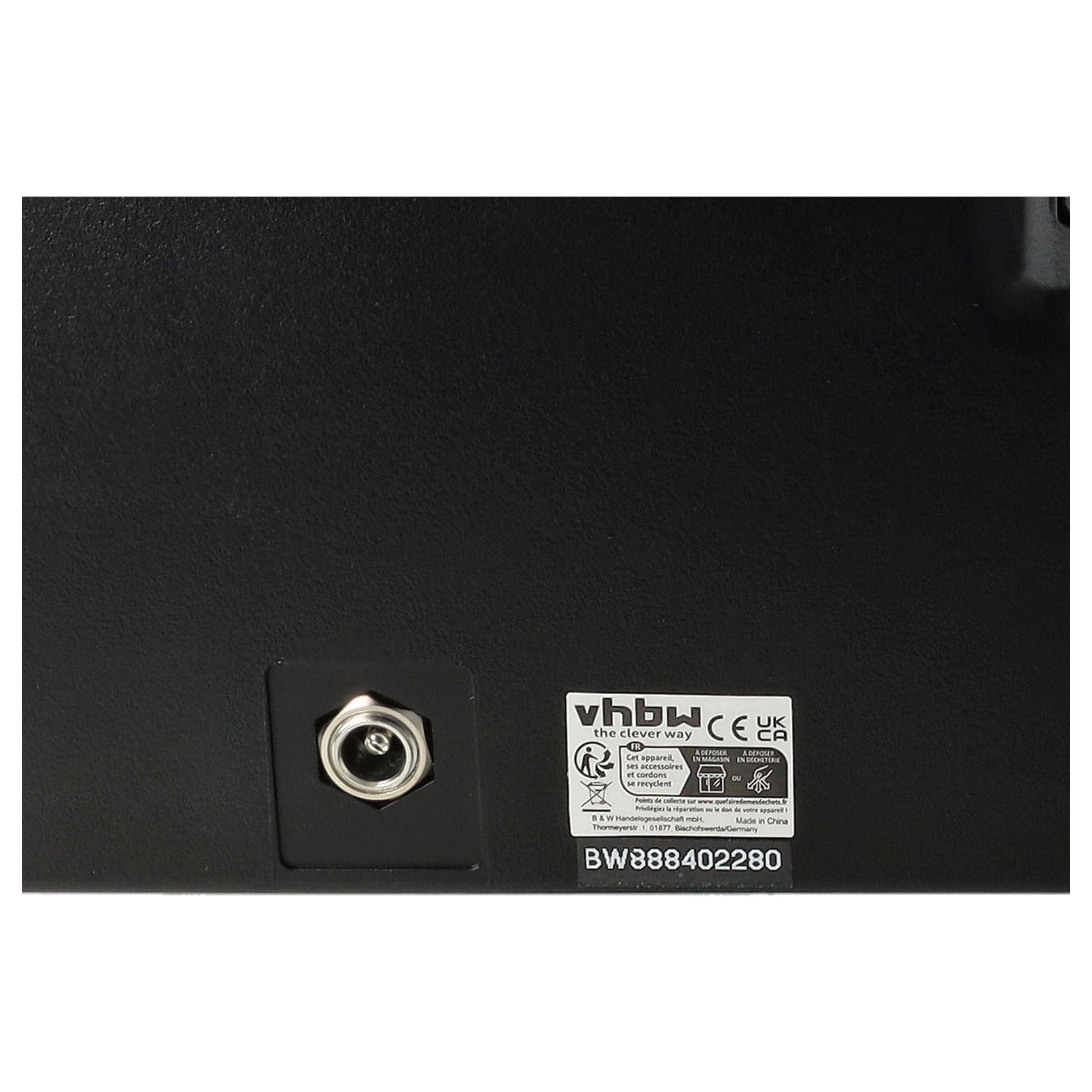 vhbw 6-fach Ladegerät kompatibel mit Motorola PMNN4416AR, PMNN4416, PMNN4415AR Funkgerät-Akkus - Ladestation + Netzteil