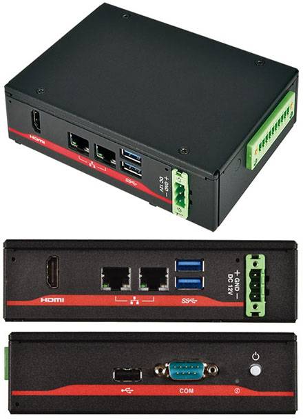 Mitac ME1-8MQ-4G32G (NXP i.MX8M Prozessor, 2x LAN, HDMI + DisplayPort) [LÜFTERLOS]