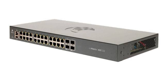 Cambium Networks cnMatrix | EX1028 - Managed - L2/L3 - Gigabit Ethernet (10/100/